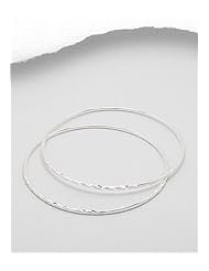 Bangle Bracelet In Sterling Silver