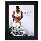 Kevin Durant Autographed Limited Edition Framed Breaking Through Display Photograph from Upper Deck