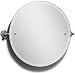 Round Swivel Mirror-Polished Nickel by Samuel Heath