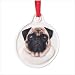 Best Friend Pug Ornament - Style 37230