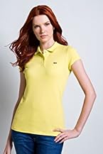 Short Sleeve 2 Button Stretch Pique Polo