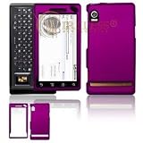 Premium Rubberized Purple Snap-On Cover Hard Case Cell Phone Protector