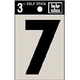 NUMBER 7 VINYL 3BLACK - 30407 - HY-KO PRODUCTS CO