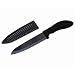 Pradel Excellence BA005B, Coltello da cucina in confezione regalo, lama in ceramica, ultra tagliente, colore: Nero