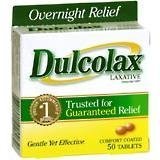 Dulcolax Laxative Tablets 5Mg relieves Constipation - 50 Each