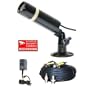 3.6mm Lens Sony CCD Bullet Weatherproof Camera With Free Camera Power Supply and 100ft Video Power Cable BC21sKC 1ON