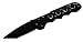 Herbertz Einhandmesser, Tanto-Klinge, AISI 420, Aluminium-Heft, Gürtelclip