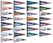 Major League Baseball Team Pennants - Set of 30 MLB Teams