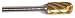 Champion SC3NF Titanium Nitrite Coated Burs Solid Carbide 3/8