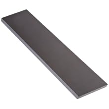 Acetal Rectangular Bar, Smooth, ASTM D6100, Black