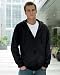 Adult Cotton Full-Zip Hooded Sweatshirt