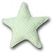 Tadpoles Classics Gingham Green - Star Throw Pillow