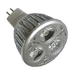Onite MR16 LED Light Bulb DC Dimmable GU5.3 LED High Power Spotlight(DC12V, 6W, Warm White)