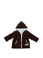 loud + proud Sudadera con Cierre (Chocolate)