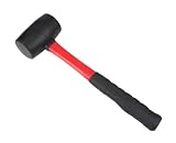 TEKTON 3166 16-oz. Fiberglass Rubber Mallet