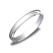 Women’s Platinum 3mm Comfort Fit Plain Wedding Band