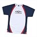 Umbro Poly Large Logo Tee Wht/Nvy/Red 9-10 (MB)