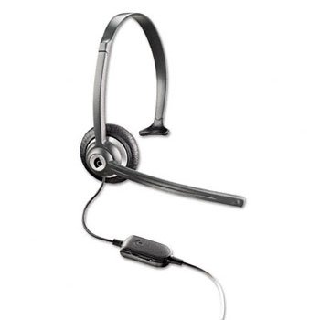 Plantronics M214C - M214C Over-the-Head Mobile/Cordless Phone Headset w/Noise Canceling Mic