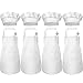 Chengu 8 Pieces Kids Apron and Chef Hat Set, Boys Girls Adjustable Cotton Child Aprons with 2 Pockets Kitchen Bib Aprons for Kitchen Cooking Baking Wear (Color 4, Small)