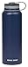 Simply Simily Stainless Steel Water Bottle, Wide Mouth, Blue