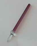 Review Manuscript  / Calligraphy with elegance - glass pen and nib, pink