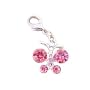 SilverS Charms Anh�nger Schmetterling Strass pp097&hellip 