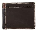 Fossil Maroquinerie - ML5024200 - Bolton Traveller U.S. - Porte Monnaie Homme - Cuir de Vachette Brun