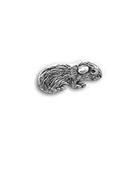 Sterling Silver Guinea Pig Pin by The Magic Zoo