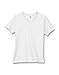 HN LAD COMFRT SOFT VEE NECK T (WHITE) (M)
