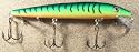 JLVLures JLV Shallow Suspending Minnow Firetiger: Husky Stickbait Lures Saltwater Freshwater Jerk Bass Smallmouth Steelhead Pike Muskie Salmon Trout Snook Striper Perch Whiper Snook Speckled Trevally, Mid- Depth Trolling Casting Hook Treble