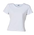 Fruit of the Loom Lady Fit Crew Neck T-shirt, wei&szlig;