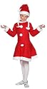 Childs Santa Costume (Girl) - Medium