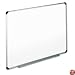 UNIVERSAL OFFICE PRODUCTS Dry Erase Board, Melamine, 48 x 36, White, Black/Gray Aluminum/Plastic Frame