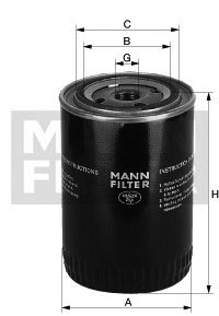 Mann Hummel MW75 Ölfilter Mann Hummel MW75 Ölfilter