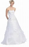 Ball Gown Strapless Formal Prom Dress Picture