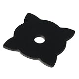 Richelieu Forged Iron Mat Black Back plate [ 1 Bag ]