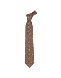 Versace - Versace Signature Medusa Diamond Woven Silk Tie Red