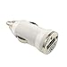 Generic Car Charger for iPhone 5 - Non-Retail Packaging - White
