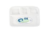 BIA Cordon Bleu 12-Inch TV Dinner Trays, Set of 2, White