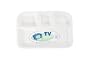 BIA Cordon Bleu 12-Inch TV Dinner Trays, Set of 2, White