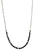 Silver Garnet Necklace