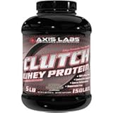 Review Axis Labs  / Axis Labs Clutch Whey Protein, 5 lb, Creamy Vanilla
