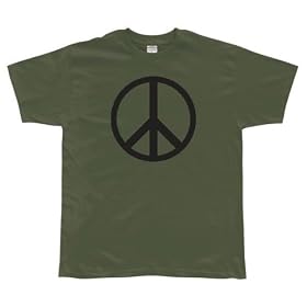 Peace Sign T-Shirt Political Symbol Shirt
