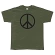 Peace Sign T-Shirt Political Symbol Shirt