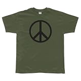 Peace Sign T-Shirt Political Symbol Shirt
