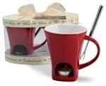 Danesco BLISS Chocolate Fondue Mugs,...