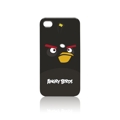 Gear4 ICAB404 Angry Birds Schutzh&uuml;lle f&uuml;r Apple iPhone 4S/4 schwarzer Vogel Preisvergleich