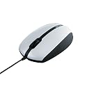 BUFFALO レーザー式有線マウス USB&PS/2接続 簡易包装 RoHS対応 ホワイト BML1CWH