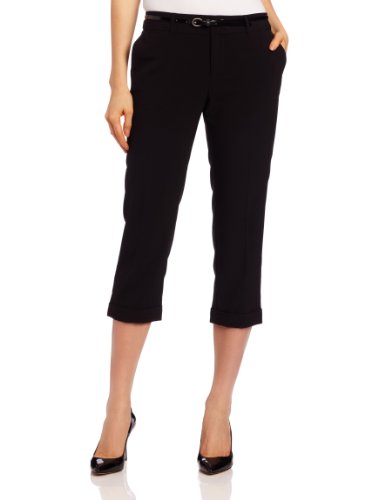 Dockers Women's Coin Pocket Capri, Black, 14 Medium Dockers Women's Coin Pocket Capri, Black, 14 Medium