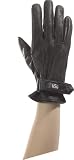 USG Boss Sheep Leather Gloves with USG Logo, Men Shape, Large, Black